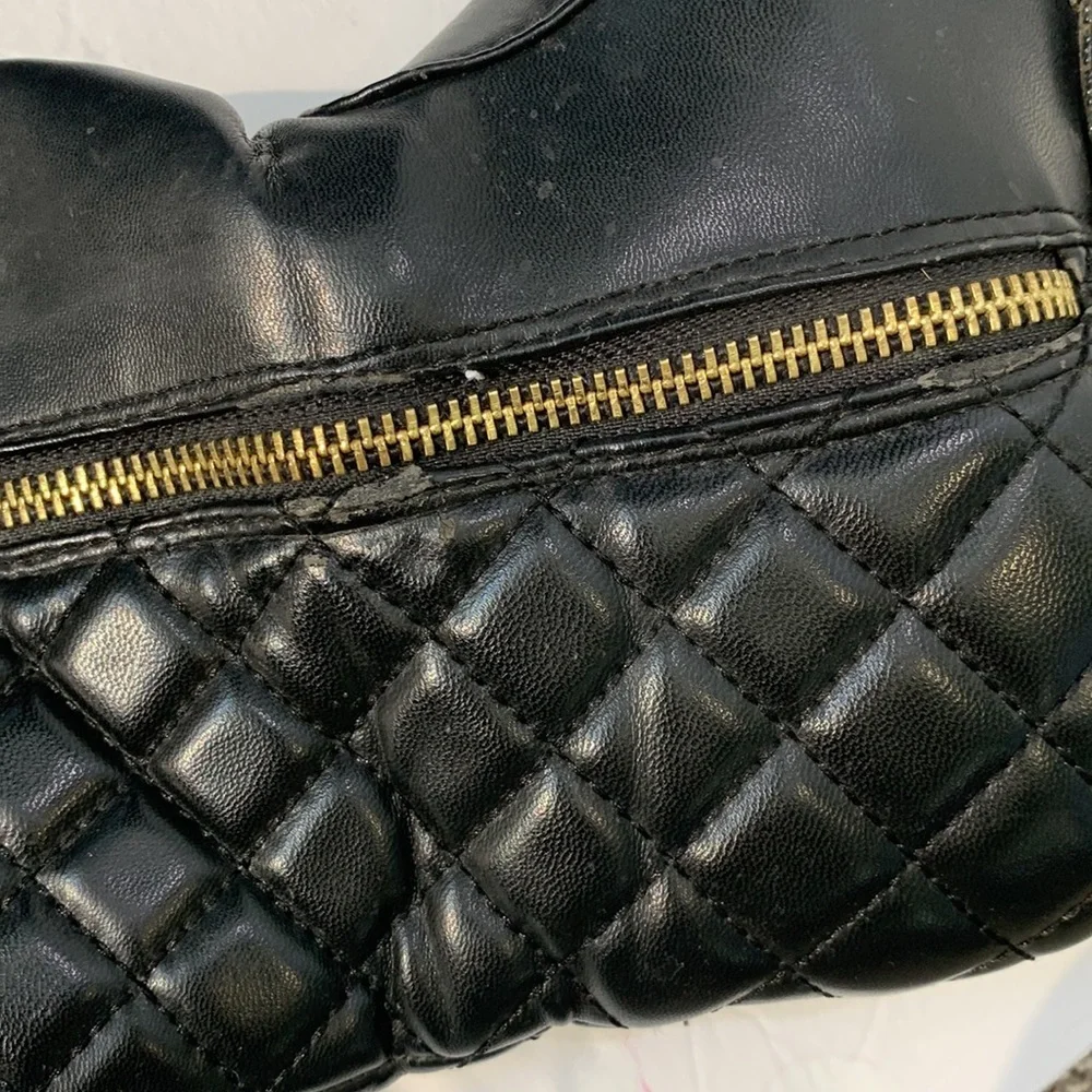 Zara trefaluc knee high boots size 38